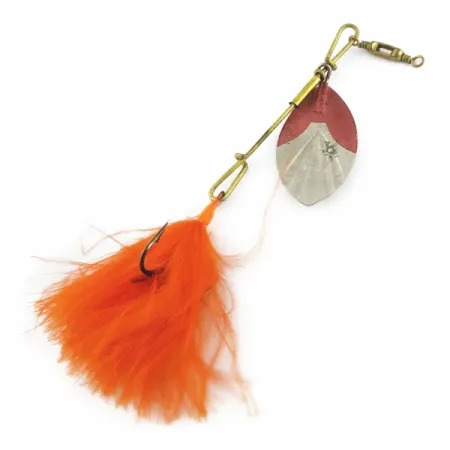 G.M. Skinner 4, 7g níquel/rojo, Cucharilla Giratoria #24225