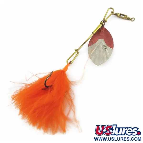 G.M. Skinner 4, 7g níquel/rojo, Cucharilla Giratoria #24225