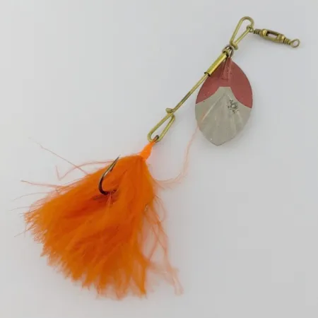 G.M. Skinner 4, 7g níquel/rojo, Cucharilla Giratoria #24225