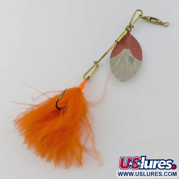 G.M. Skinner 4, 7g níquel/rojo, Cucharilla Giratoria #24225