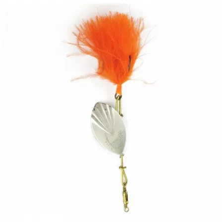 G.M. Skinner 4, 7g níquel/rojo, Cucharilla Giratoria #24225