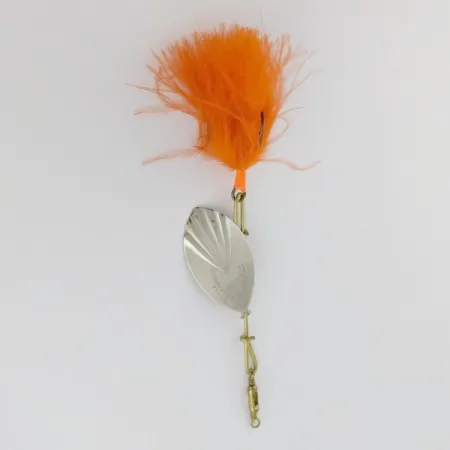 G.M. Skinner 4, 7g níquel/rojo, Cucharilla Giratoria #24225