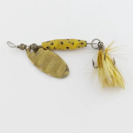 Glen Evans Shyster, 7g (1/4 oz) Amarillo/Oro, Cucharilla Giratoria #24227