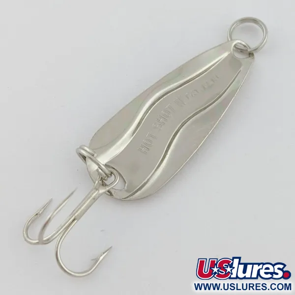 Luhr Jensen Hot Shot W, Níquel, 1.3g, Cuchara #24231