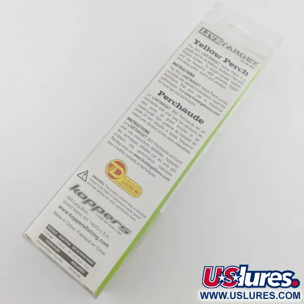 LiveTarget Yellow Perch Deep Diving, 35g, Yellow Perch, Señuelo #24236