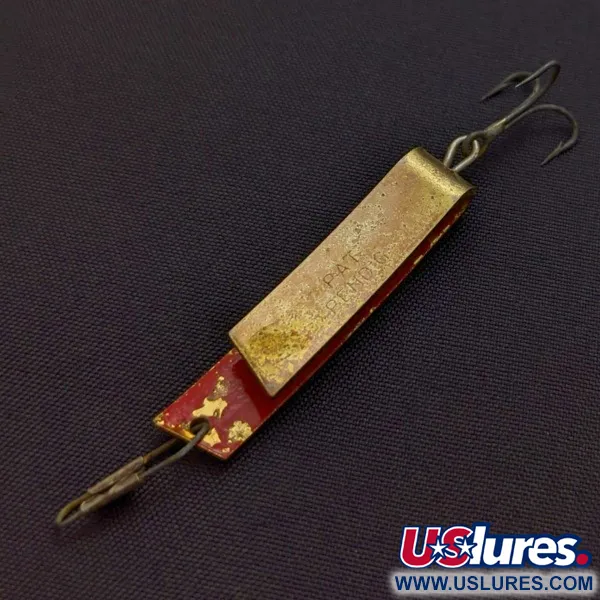 South Bend Super-Duper 503, 4.5g Oro/Rojo, Cucharilla #24239