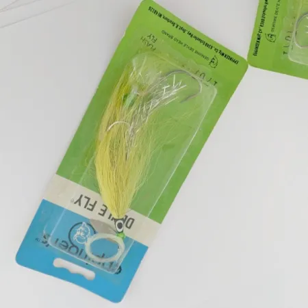 Eppinger Devle Fly, amarillo/púrpura, mosca #24245