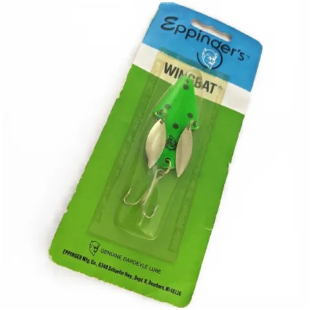 Eppinger Wingbat, 1/2oz Verde, Cucharilla de Pesca #24247