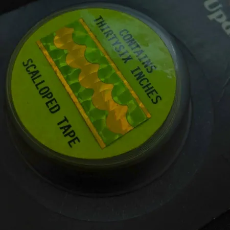 Witchcraft Witchstix, holograma amarillo/verde, cinta festoneada #24257