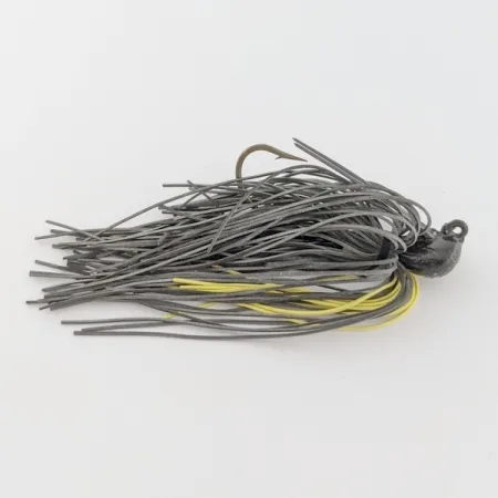 Arkie Lures Arkie Bass Jig, 1/2 oz, Negro/Amarillo, Jig de Pesca #24260