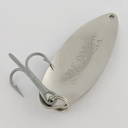 Eppinger Dardevle Devle Dog 5500 Detroit, 21g Níquel, Cuchara de Pesca #24271