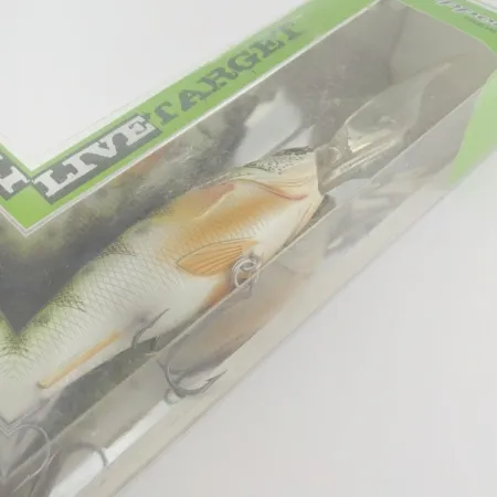 LiveTarget Yellow Perch 16, 90g, Yellow Perch, Señuelo de profundidad #24273