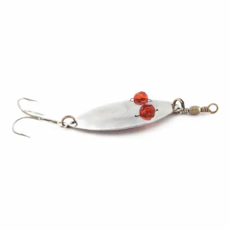 Gibbs Ruby Eye Wiggler, Plateado/Rojo, 25g, Cucharilla #24277