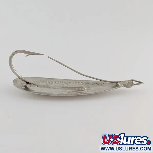 Johnson Silver Minnow Weedless, 12g Níquel, Cucharilla Antihierba #24285