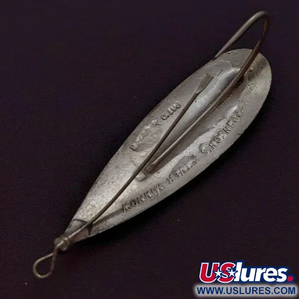 Johnson Silver Minnow Weedless, 12g Níquel, Cucharilla Antihierba #24285
