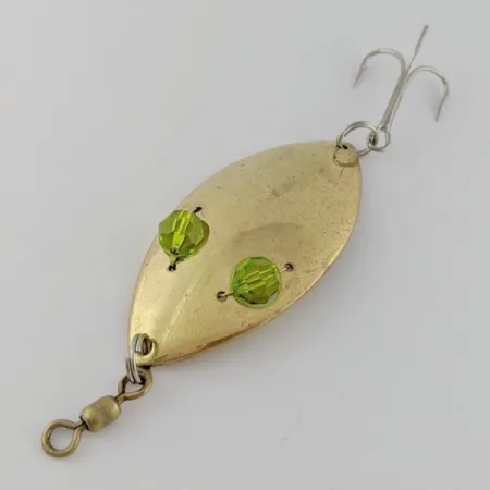 Hofschneider Red Eye Wiggler, 25g Oro/Verde, Cucharilla #24288