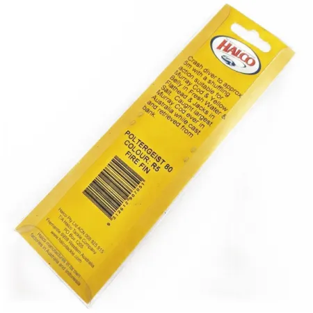 Halco Poltergeist 80, 17g, Fire Fin, Señuelo de Profundidad #24305