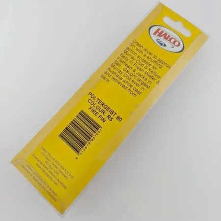 Halco Poltergeist 80, 17g, Fire Fin, Señuelo de Profundidad #24305