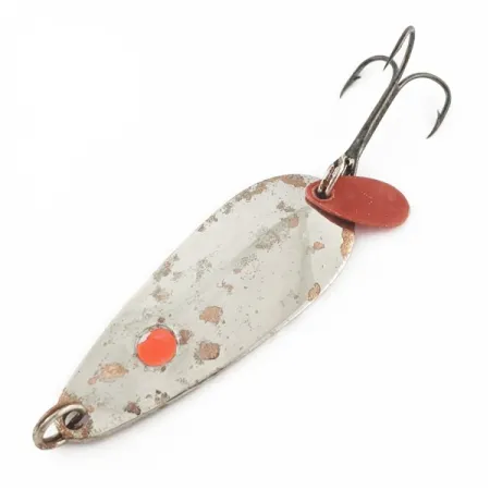Les Davis Hotrod, 14g níquel/rojo, Cucharilla #24306