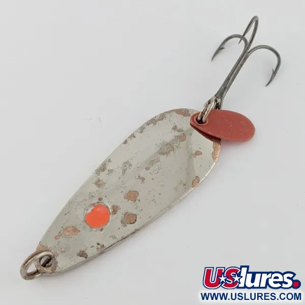 Les Davis Hotrod, 14g níquel/rojo, Cucharilla #24306