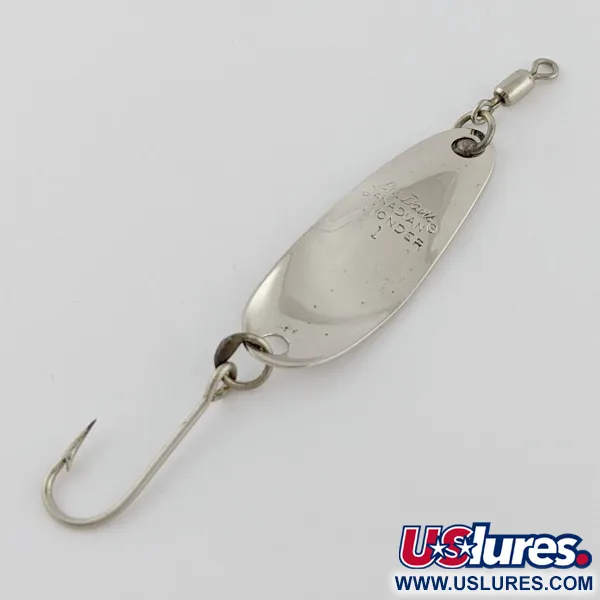 Les Davis Canadian Wonder 1, 2.5g Níquel/Oro, Cucharilla #24314