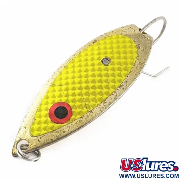 Captain Mike's Aqua Dream, Escama Oro / Amarilla, 12g, Cucharilla Antialgas #24317