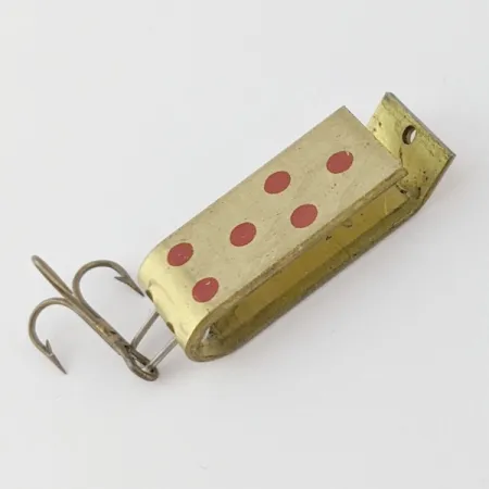 Jake's Lures Lil Jake, Oro/Rojo, 9g, Cucharilla #24326