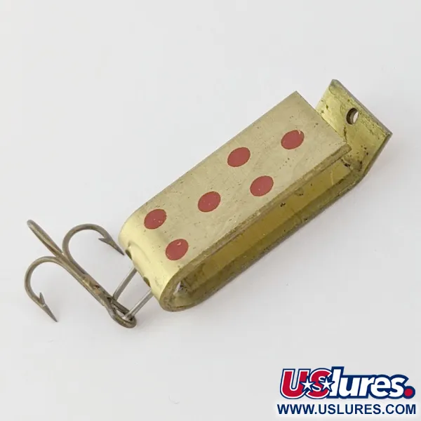 Jake's Lures Lil Jake, Oro/Rojo, 9g, Cucharilla #24326