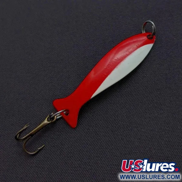 Worth Fly Rod Demon, 1.5g rojo/blanco/níquel, Cucharilla #24331