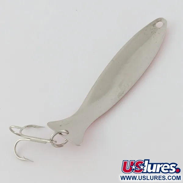 Worth Fly Rod Demon, 2,5 g rojo/blanco/níquel, cucharilla #24332