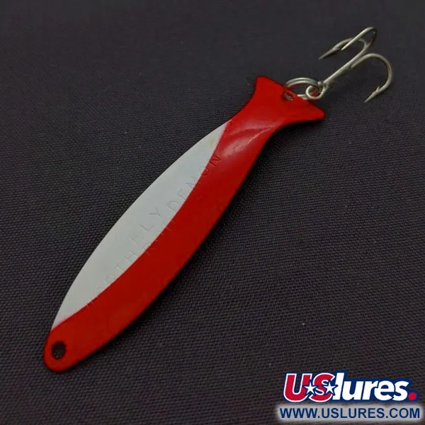 Worth Fly Rod Demon, 2,5 g rojo/blanco/níquel, cucharilla #24332