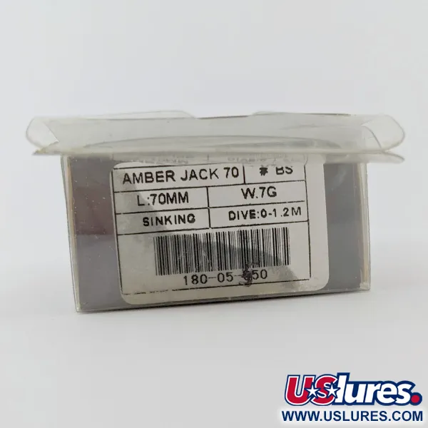 Rapture Pro Series Amber Jack 7, 7g, Color Amber Jack, Señuelo Hundido #24336