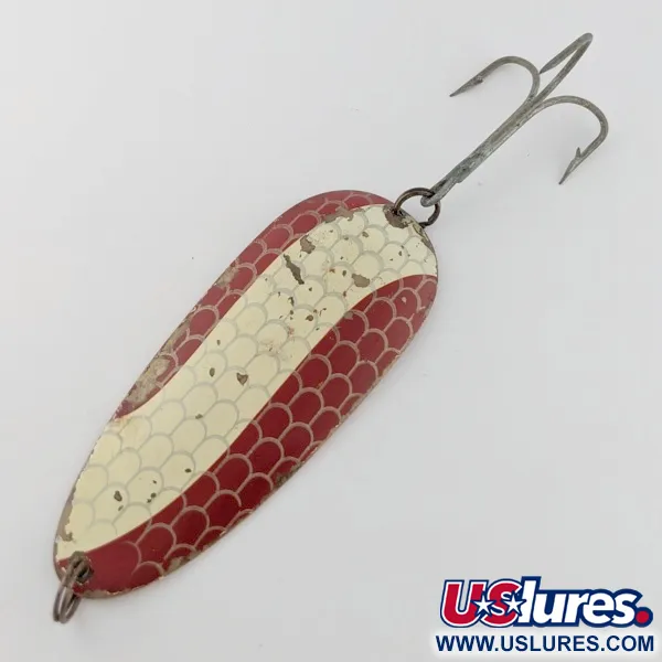 Eppinger Dardevle Huskie Junior Detroit, 58g, níquel/rojo, cucharilla de pesca #24338