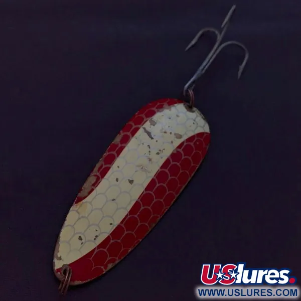 Eppinger Dardevle Huskie Junior Detroit, 58g, níquel/rojo, cucharilla de pesca #24338