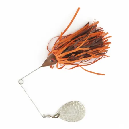 Bomber The Classics Bushwacker, 12g Níquel/Naranja, Spinnerbait #24340