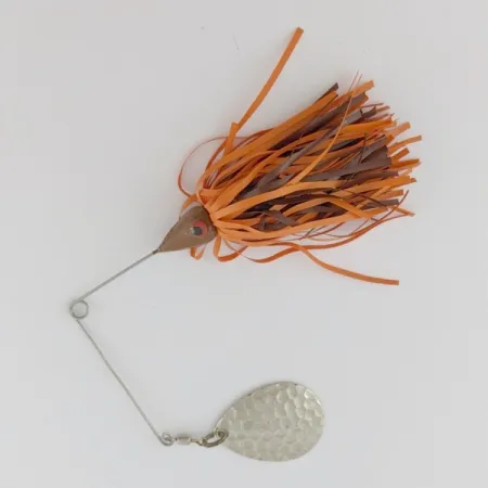 Bomber The Classics Bushwacker, 12g Níquel/Naranja, Spinnerbait #24340