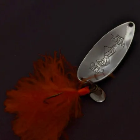 Seneca Little Cleo (Hula Girl), 1/2oz (14g) níquel/azul, cucharilla #24349