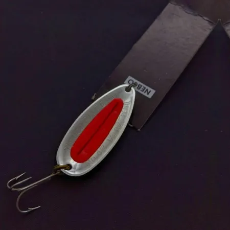 Cucharilla Nebco Pixee, Níquel/Naranja UV, 14g, huevo inserto, #24692