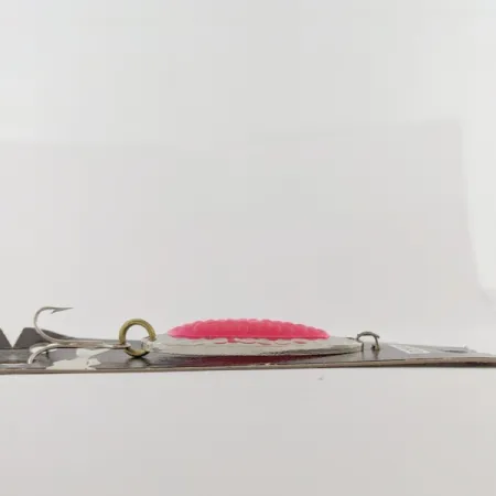 Nebco Pixee, 1/4oz Níquel / Rojo UV Glow, Cucharilla #24353