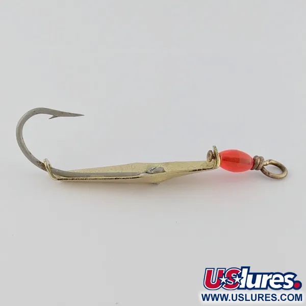 James E. Clark Clark Spoon 00, Dorado, 4g, Cucharilla de curricán #24355