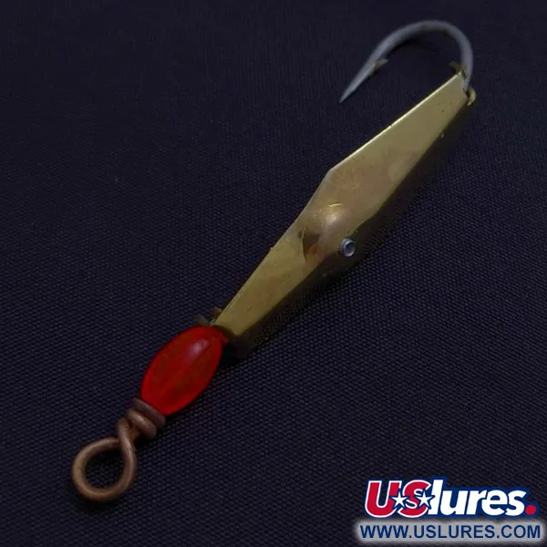 James E. Clark Clark Spoon 00, Dorado, 4g, Cucharilla de curricán #24355