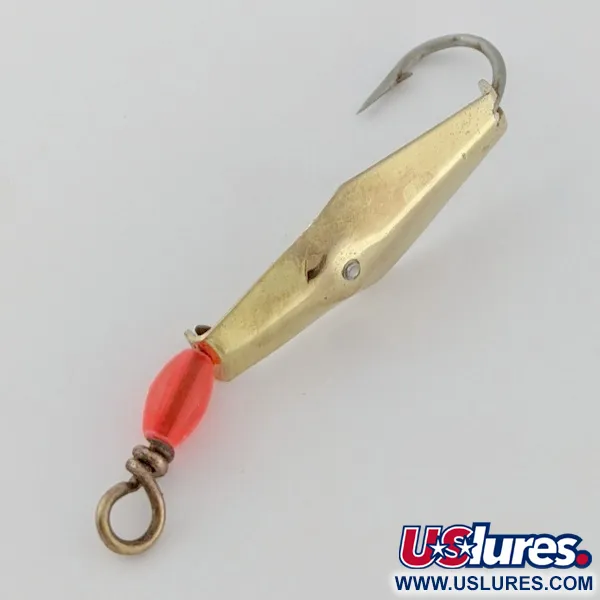 James E. Clark Clark Spoon 00, Dorado, 4g, Cucharilla de curricán #24355