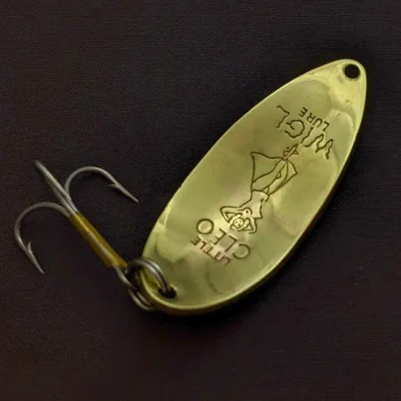 Seneca Little Cleo (Hula Girl), 14g Níquel/oro, Cucharilla #24374