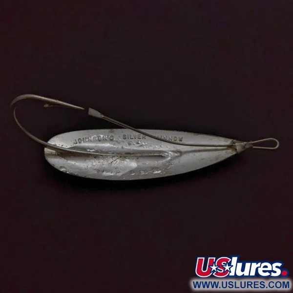 Johnson Silver Minnow, Plata 21g, Cucharilla Antihierbas #24375