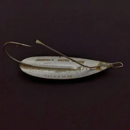 Johnson Silver Minnow, Plata 9g, Cucharilla Antihierbas #24376