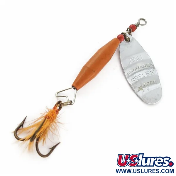 Abu Garcia Spinnaren Reflex, 7g niquelado/rojo, Cucharilla #24392