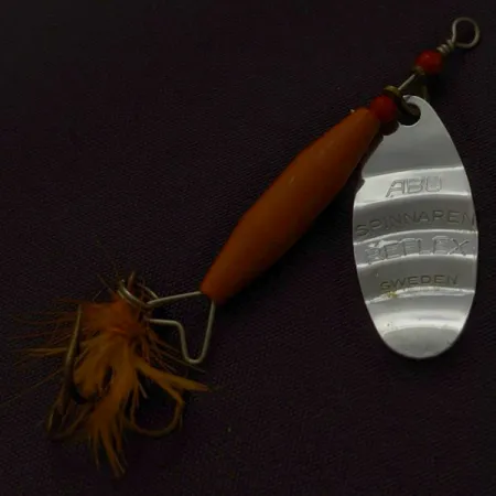 Abu Garcia Spinnaren Reflex, 7g niquelado/rojo, Cucharilla #24392