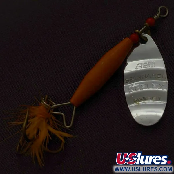 Abu Garcia Spinnaren Reflex, 7g niquelado/rojo, Cucharilla #24392