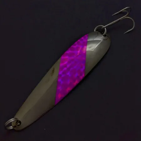 Hicks Tackle, 12 g, negro/púrpura, cucharilla de curricán #24401