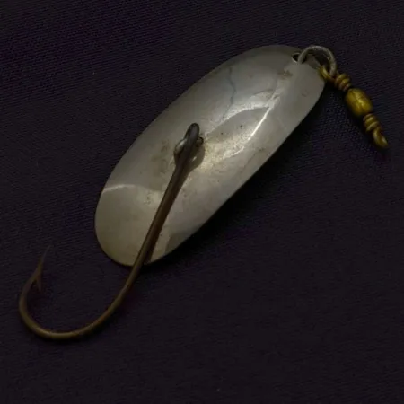 Al Wilson Wilson's Fluted Wobbler, 1/8oz, Níquel, Cuchara de pesca #24423